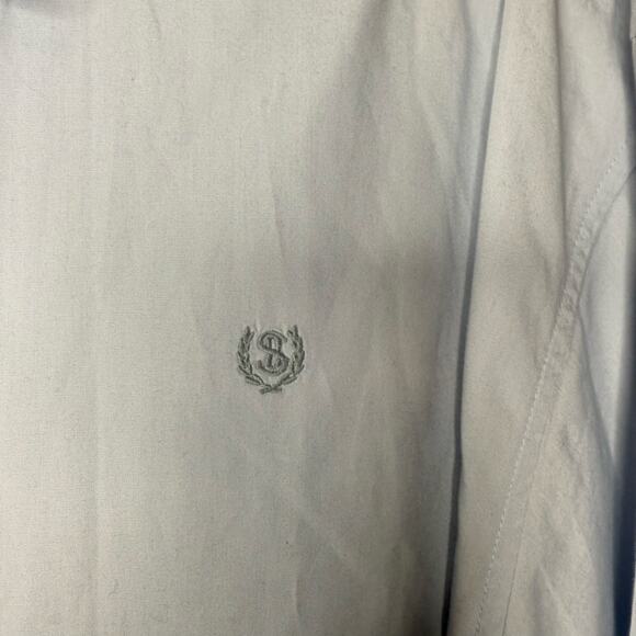 ARITZIA Sunday Best Future Shirt Button Up Women M Light Blue Preppy Nautical - Picture 3 of 7